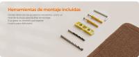Feandrea Colección Clickat - N.006 Clickat Rascador, Montaje Super Rápido, Ampliación Ilimitada, Piezas Reemplazables, 101 cm de Altura, Rascador de Pared，10,5 cm de Poste, con 2 Estantes - details 2