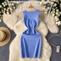 YuooMuoo Mini Vestido De Encaje Con Perlas Para Mujer Verano Sin Mangas Slim Fit Estilo Callejero Vestido De Hombros Vestido De Cintura Imperio - details 6