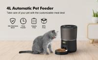 Comedero Gato Automatico+2.2 Fuente para Gatos - 5G/2.4G WiFi Dispensador Comida Gatos - Comedero Automatico Gato Conectar App - Alimentación a Distancia - 1-10 Comidas al Día - 10s Voz - Doble Alimentación - 4L - details 17