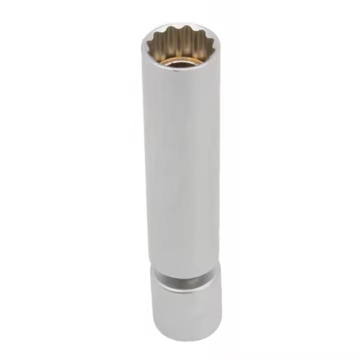 VASO PARA BUJIAS ARTICULADO 14 MM 12 CARAS PARA CARRACA DE 3/8″ - 1