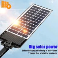 Lámpara Solar Exterior 20000LM Con Sensor De Movimiento Y Control Remoto Luz De Escenario Solar Potenciada Para Calle Puerta IP68 ABS - details 5