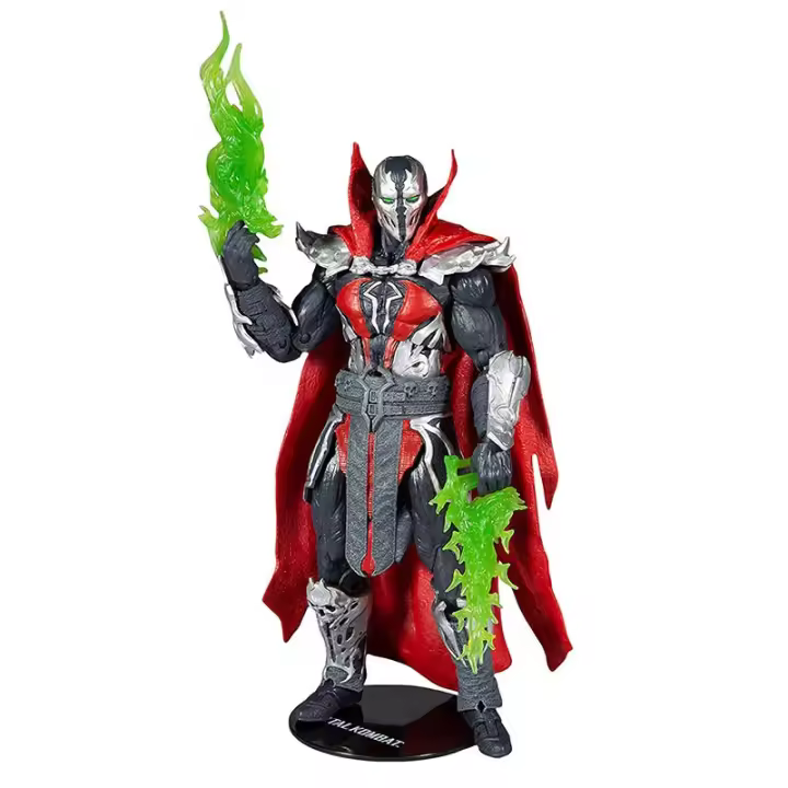 Figura Spawn Mortal Kombat 11 articulada de 18 cm con accesorios - 1