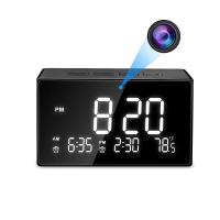 Dual Alarm Clock Wifi Camera With Temperature Monitoring HD 1080P Motion Detection Baby Nanny Camera Home Video Surveillance - details 30