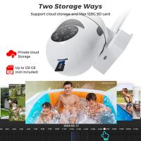 Cámara De Seguridad IP BESDER 4MP 2K Exterior Con Visión Nocturna En Color Y Rastreo AI Zoom Digital 4X Monitoreo De Video CCTV Wifi IP66 - details 7