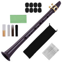 Saxofón Mini De Bolsillo C Con 11 Agujeros ABS Con Boquilla De Alto 4 Piezas De Acrílico 8 Piezas De Almohadillas Dentales 8 Piezas De Reeds Y Carteles De Dedos - details 7