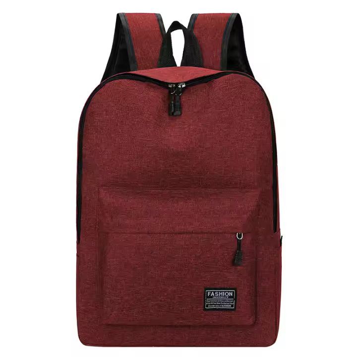 Simple business backpack  large capacity student schoolbag outdoor leisure backpack - 1