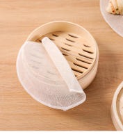 5Pcs Paño De Almohadilla De Técnica De Vapor Ecológico De Algodón Puro Para Cocina Tamaño 24/28/32CM Tapete Para Arroz Y Bun - details 12