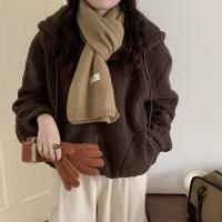 Bufanda Clásica Elegante Para Mujer Invierno Suave Térmica Versátil Coreana Pareja Estudiante Tejida Cálida Femenina Chaqueta Hombre - details 17