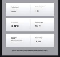Lanzador De Masajes Lenovo Con Pantalla Táctil LED 8 Cabezas De Masaje Equipo De Relajación Y Fitness Para Alivio Profundo De La Contractura Muscular - details 28