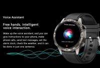 bluetooth pulsera GT45 reloj inteligente ritmo cardíaco llamada asistente de voz brújula inteligente reloj deportivo - details 9