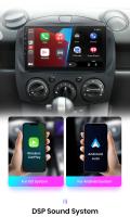 Junsun Radio Coche para MAZDA 2 Mazda2 2007 2008 2009 2010 2011 2012 2013 2014 Inalámbrico CarPlay Android Auto AI Voice 2 din Pantalla Coche Android Auto Multimedia Navegación GPS Auto radio - details 9