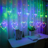 Luces LED De 3.5M En Forma De Corazón Para Decoración De Habitación Y Bodas Autónomas De Batería Ideal Para Días De San Valentín - details 1