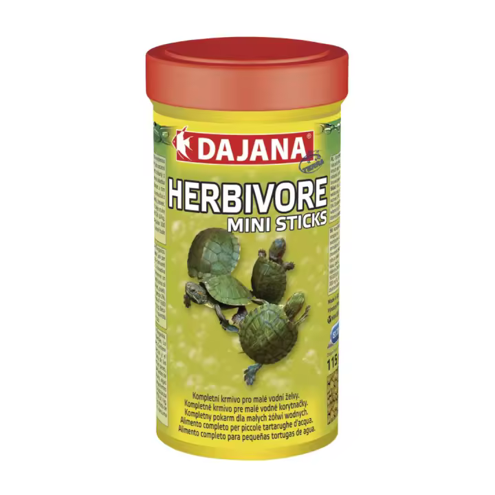 Alimento Herbivore Mini Sticks Dajana 250 ml: Nutrición Vegetal para Tortugas - CPA - 1