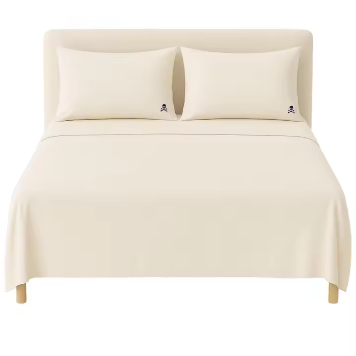 Scalpers Home Juego de Sábanas Gris (Encimera 240x280cm + 2 Fundas de Almohada 50x85cm) 100% Algodón - Confort y Calidad para tu Descanso Diario - 1