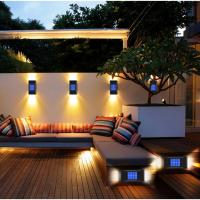Lámpara De Pared Solar Exterior Impermeable Ilumina Arriba Y Abajo Decoración Para Jardín Casa Patio Luz Solar Autónoma Moderna IP65 - details 6