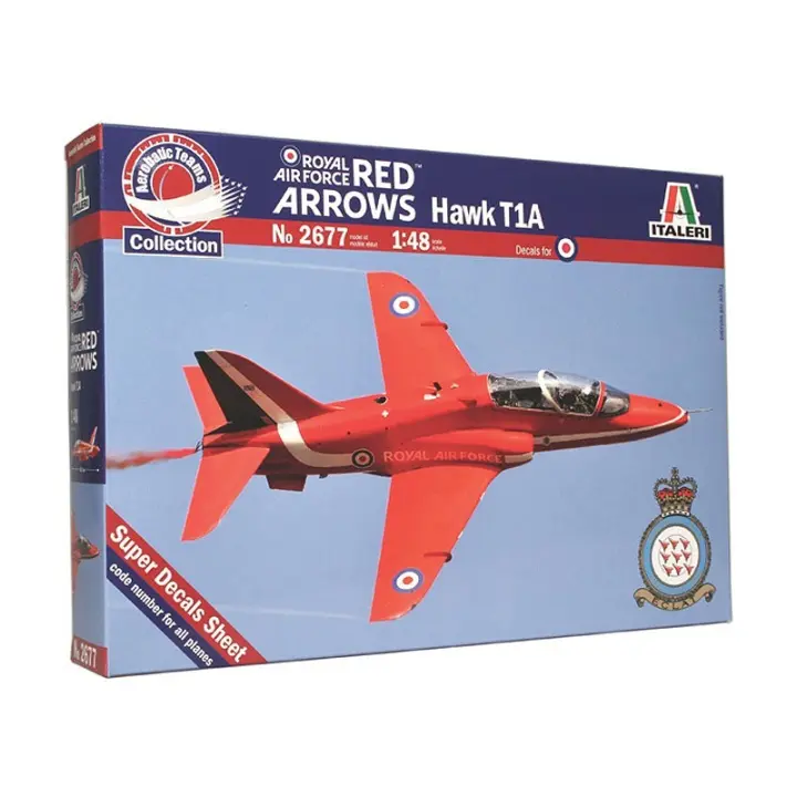 Italeri 2677. 1/48 Avión Hawk T1A Red Arrows - 1