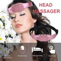 Inteligente masajeador de cabeza masajeador eléctrico herramienta de masaje del sueño insomnio y ansiedad tratamiento de relajación del sueño instrumento - details 4