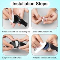 Protector De Pantalla Para Samsung Galaxy Watch Active 2 3 40mm 41mm 45mm Película De Hidrogel Ultrafina Pack De 5 - details 4