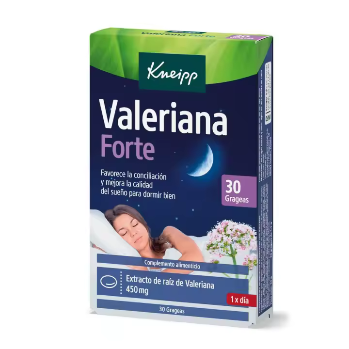 Kneipp valeriana forte 30 grageas - 1
