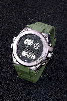 Reloj Deportivo Militar Para Hombre YIKAZE Multifuncional Con Alarma Cronómetro Resistente Al Agua 3Bar Reloj Digital De Pulsera Electrónica - details 0
