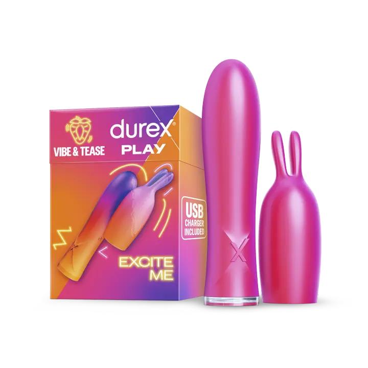 DUREX PLAY VIBE & TEASE 2 IN 1 VIBRATOR AND TEASER TIP - 1