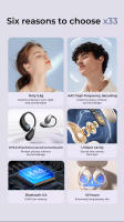 MINISO M95 TWS Auriculares Deportivos Bluetooth 5.4 Inalámbricos Con Micrófono Vida Útil Duradera IPX5 Resistente Al Polvo Y Agua - details 1