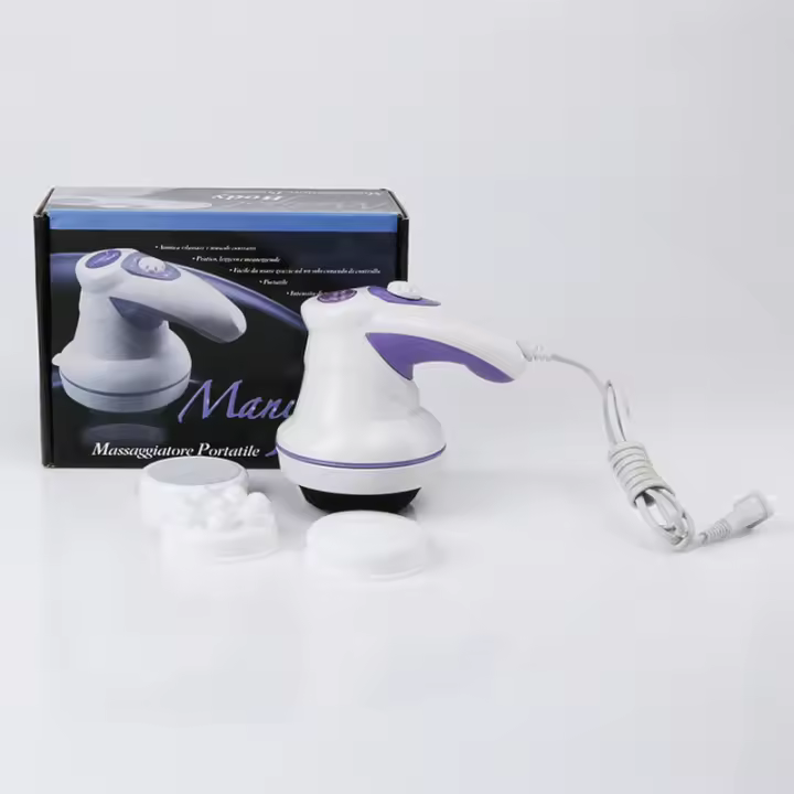 Masajeador Eléctrico Anticelulitis 4 En 1 Para El Cuerpo Con Rodillos Portátiles Infrarrojos Para Quemar Grasa Del Abdomen Piernas Caderas Y Brazos - 1