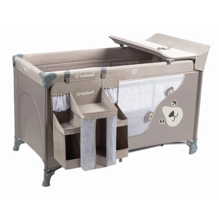 Cama de viagem com acessórios Kidwell Blissy Beige - 1