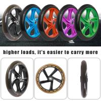 Ruedas De Patinete Para Adultos 200mm Con Rodamientos ABEC 7 Ruedas Sólidas De Repuesto Para Patinete Razor Y Patinete De Pies - details 1