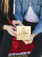 Papel De Embalaje Para Regalos 3m*43cm Mate Oro Para Árbol De Navidad Cumpleaños Y Festividades Papel De Artesanía Recubierto - details 5