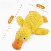 Juguete De Peluche Para Perros Almohadilla Calmante Duradera Con Sonido Squeaky Para Masticar Y Limpieza De Dientes Para Puppies - details 0