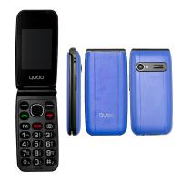 Móvil básico senior Qubo NEONW en color azul Tapa Concha  Raíz MERCHAN-STORE - details 1
