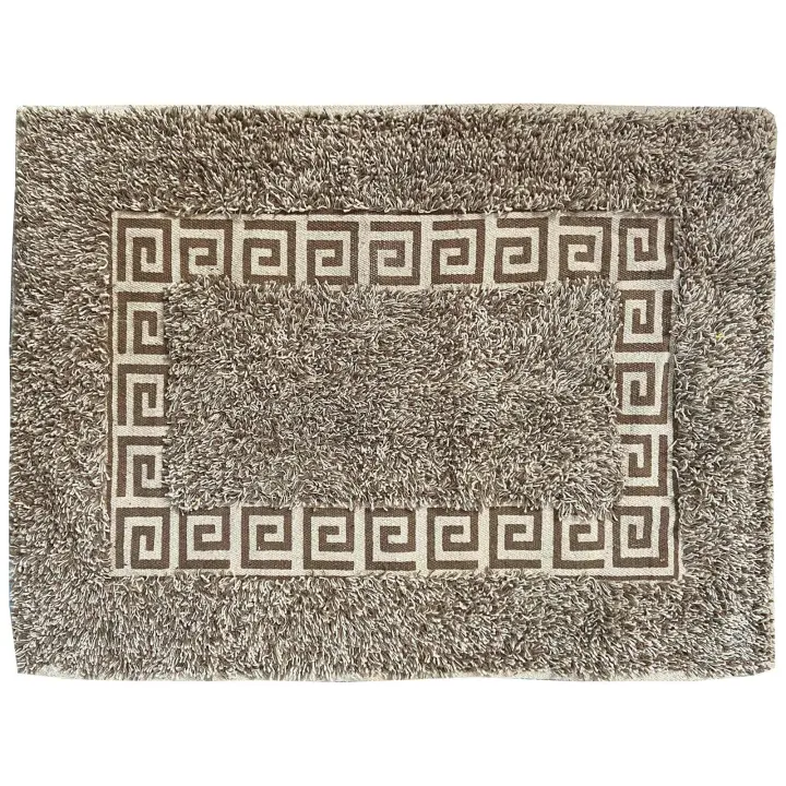 Alfombrilla baño algodón natural 60x40 Cairo 7461000-4 - 1