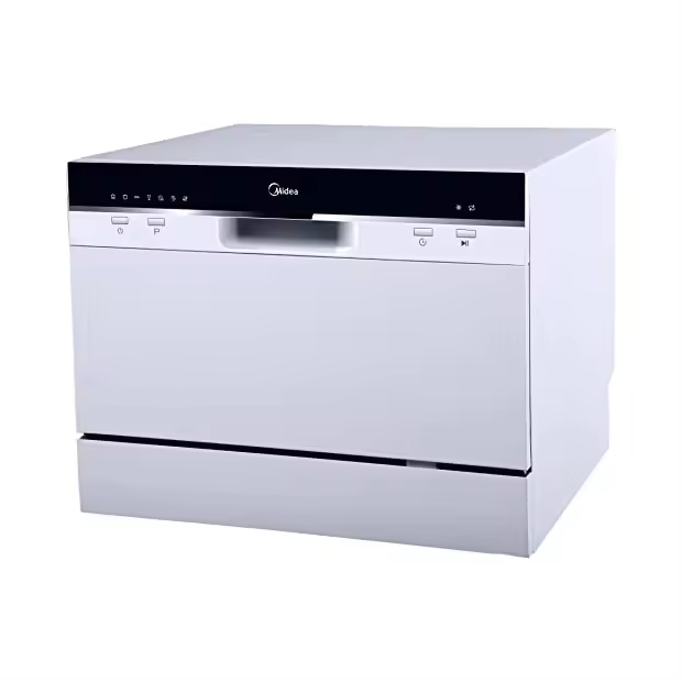 Midea - MTD55S101W - Lavavajillas Pequeño Table Top - 6 servicios - 49 db - - 1