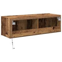 Cabinet de TV vidaXL con luces LED Madera Vieja 100x35x31 cm - details 5