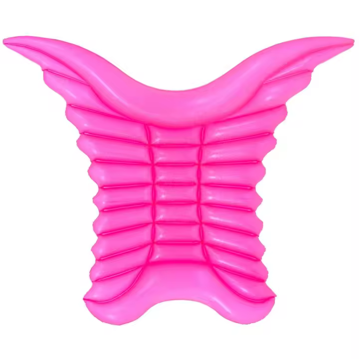 Hinchable Gigante Alas Ángel mosaico rosa (37520) para playa y piscina+REGALO Pelota Hinchable Playa Multicolor. + 14 años - 1