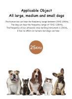 Repellente Ultrasonido Para Perros Recargable Con Luz LED Modelos 3 Anti-Ladridos Y Mordeduras Dispositivo Portátil De Entrenamiento Para Mascotas - details 4
