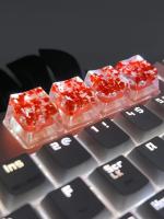 1pc Gypsophila Secas Flower Keycaps Para Teclados Mecánicos Accesorios Únicos Y Estilizados Para Computadoras - details 11