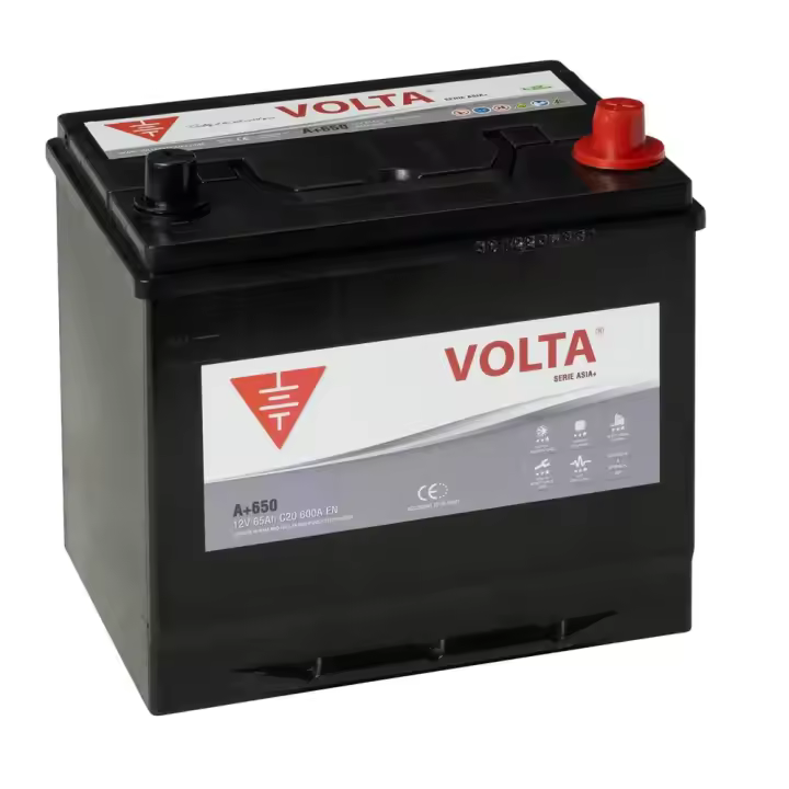Batería para coche 65Ah 600A Asiáticos Volta - 1