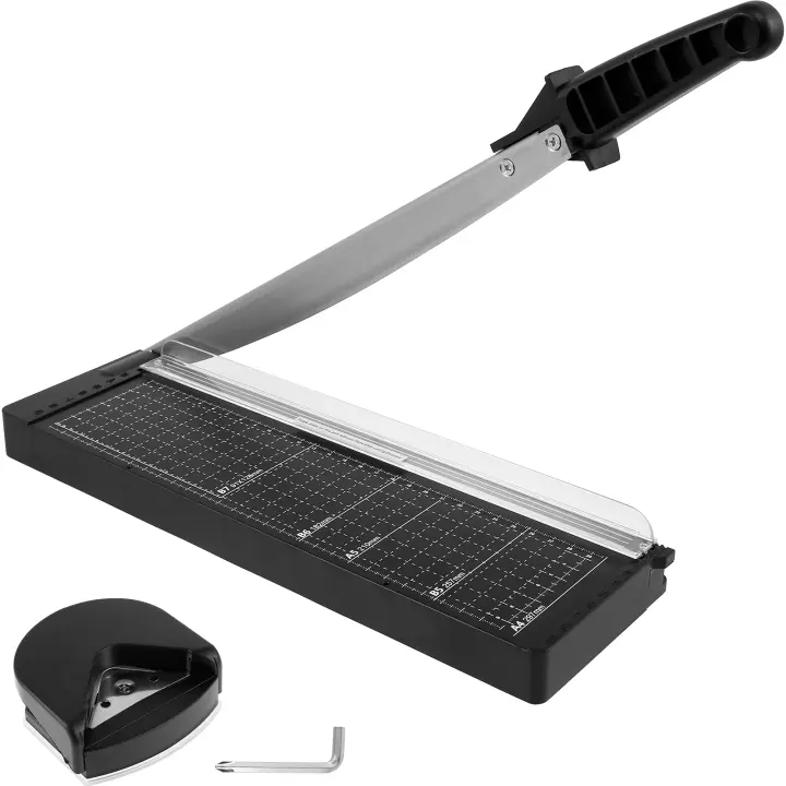 Mini Cortadora De Papel Guillotina Capacidad Para 8 Hojas Corte Preciso A4 Máquina De Corte De Escritorio Para Papel Kraft - 1
