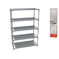 Gerimport STARTELECTRIC Zapatero de 3 Niveles / 5 Niveles de Metal y Tejido No Tejido, Tamaño 60 X 28 X 44 Cm / 60 X 28 X 88 Cm, Estantería para Calzado, Mueble, Soporte, Montaje Fácil - details 7