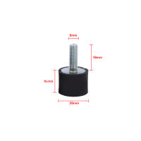 4x Monturas De Goma Absorbedor De Choque Antivibración Bobines Silenciosos M6 Para Automóviles Partes De Repuesto - details 4