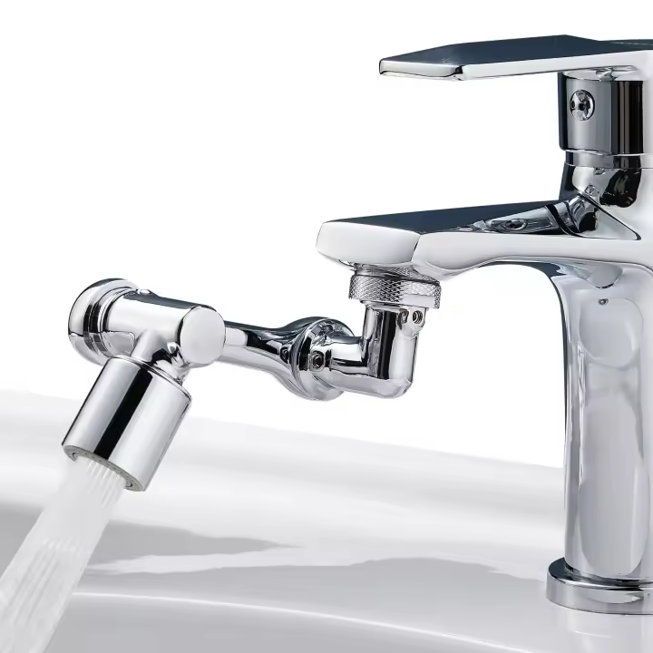 Extensión de Grifo ajustable, extensión de Grifo de latón de 1080 °, adaptador de Grifo ajustable - 1