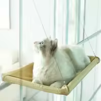 Hamaca colgante para cama de gato, soporte cómodo para asiento de ventana soleada, marco de escalada para gatito, accesorios para mascotas, 20Kg - details 7