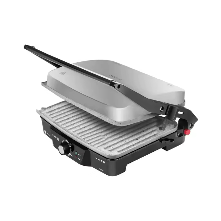 CECOTEC 03025 Parrilla Eléctrica Rock'nGrill 2000: Cocina Saludable con Potencia y Versatilidad - 1