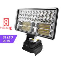 Spotlight LED Portátil Sin Cable Para Pesca Y Emergencias Tamaño 3/4/5/8 Pulgadas Compatible Con Batería Makita 20V - details 0