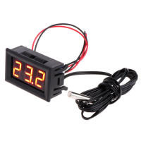 Termómetro Digital LCD Con Sensor De Temperatura DC 5-12V Y Probe De 1m Para Acuario Piscina Coche Panel Medidor De Temperatura - details 1