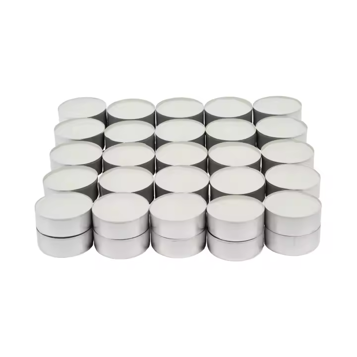WAI 2 MARKET -  Pack de 50-800 Velas de Té Blancas Sin Perfume, Tealights Sin Humo y Sin Olor – 4.5 Horas de Combustión, Perfectas para Decoración de Casa, Fiestas, Bodas y Eventos, Luz Suave y Duradera, Ideal para Crear Ambiente Cálido y Acogedo - 1