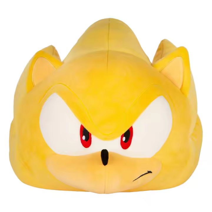 Sonic - the hedgehog peluche mocchi-mocchi mega super sonic 25 cm - 1