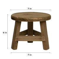 Soporte De Plantas De Madera Calidad Superior En Acrílico Regalo Para Padres Estilo Moderno Material Natural Sin Plegado - details 3